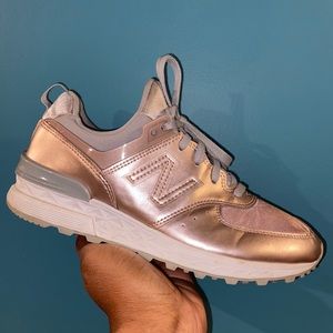 Balance 574 Metallic Pink | Poshmark